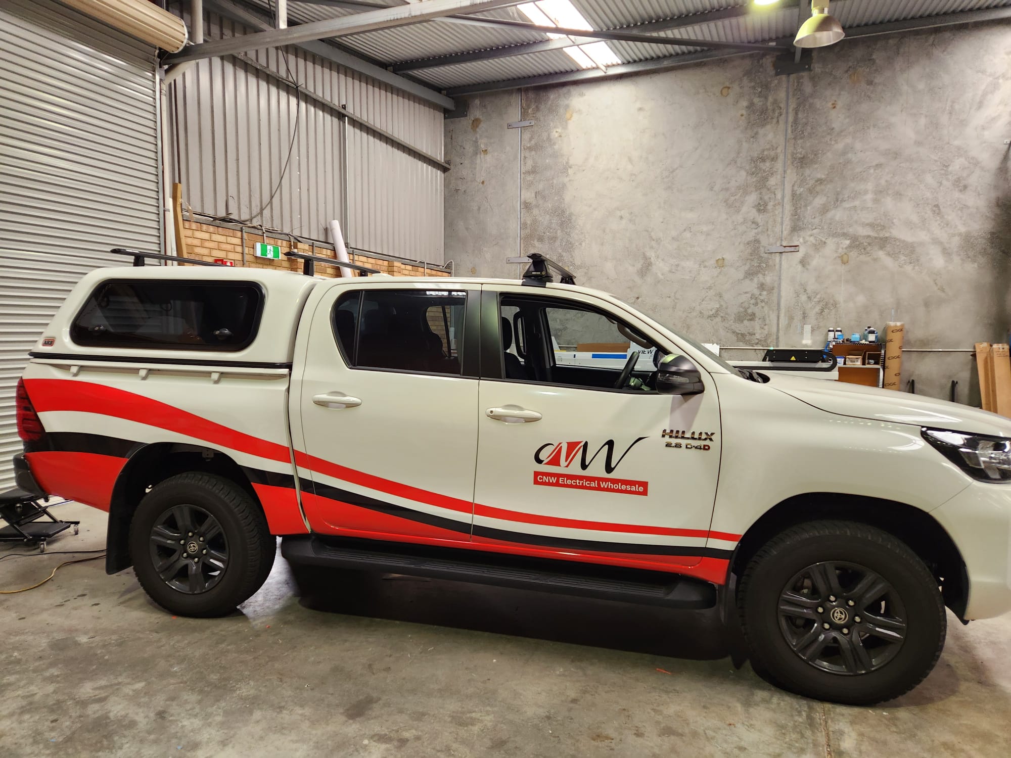 Vehicle wraps Perth tradies